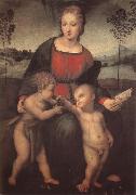 RAFFAELLO Sanzio The virgin mary  and John USA oil painting artist